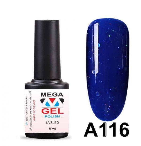 Гель лак Mega Gel 6 ml New Formula megagel.com.ua