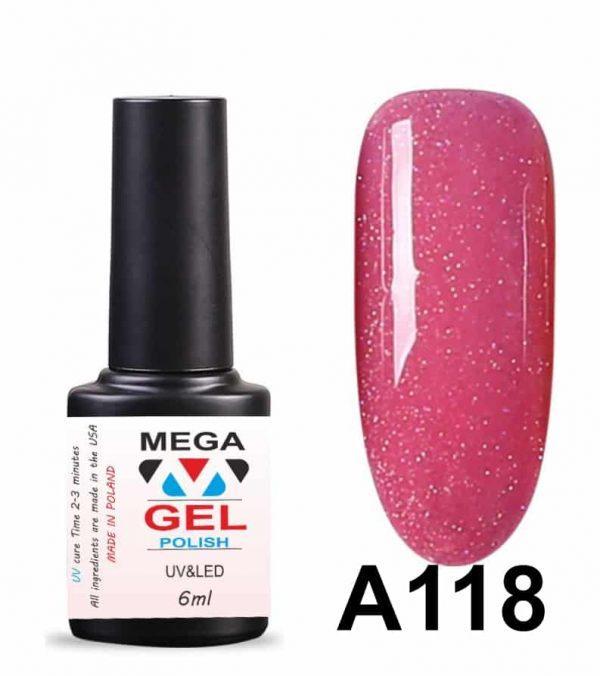 Гель лак Mega Gel 6 ml New Formula megagel.com.ua