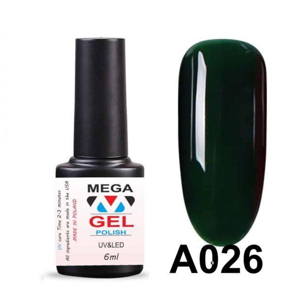 Гель лак Mega Gel 6 ml New Formula megagel.com.ua