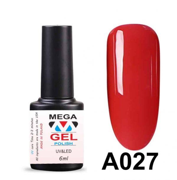 Гель лак Mega Gel 6 ml New Formula megagel.com.ua