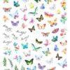 Наклейки на Ногти Бабочки Цветы  - отличный способ украсить свои ногти. Маникюр с Бабочками Цветами - идеи на короткие и длинные ногти фото видео пошагово.   Как рисовать Бабочек в Цветах на ногтях