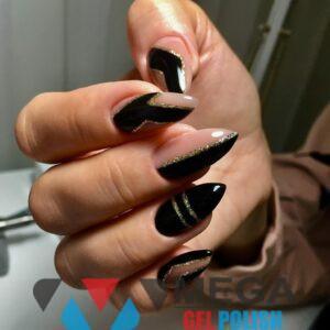 Фото красивых черных ногтей новые