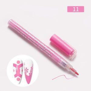 Карандаш-маркер для дизайна ногтей розовый