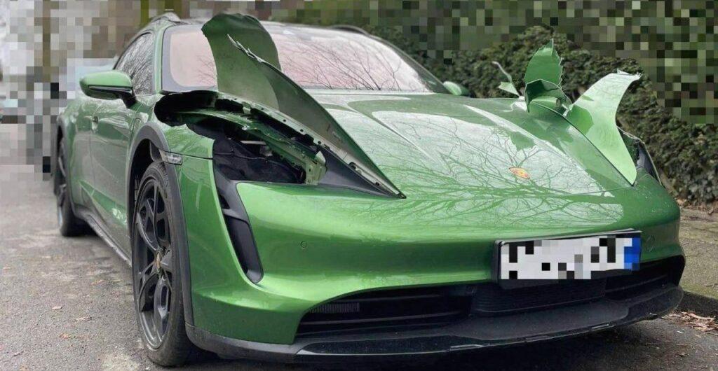 Кража фар Porsche Taycan необычное преступление